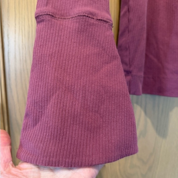 Free People Intimately Bell Sleeve Turtleneck Smokey Wings / medium - Picture 8 of 11